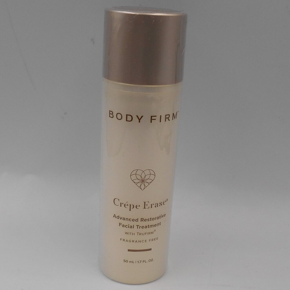 CREPE ERASE FRAGRANCE FREE BODY FIRM ADVANCED RESTORATIVE FACIAL TREATMENT